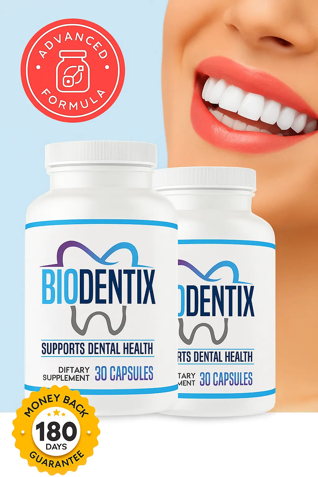 BioDentix Supplement Bottles